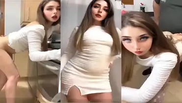 Bule Russia Selebrgram Doggy Brutal Memek Tembem Becek
